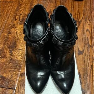 Burberry Chic Black Ankle Booties